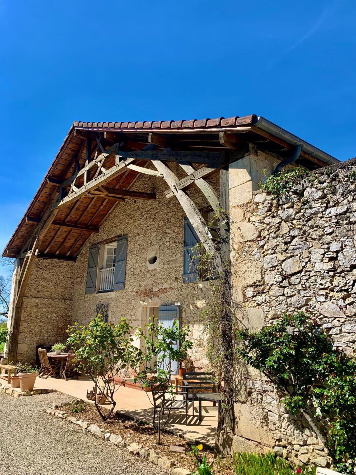 Le Poutic Gite Et Maison D'Hotes Creon-d'Armagnac Exterior foto